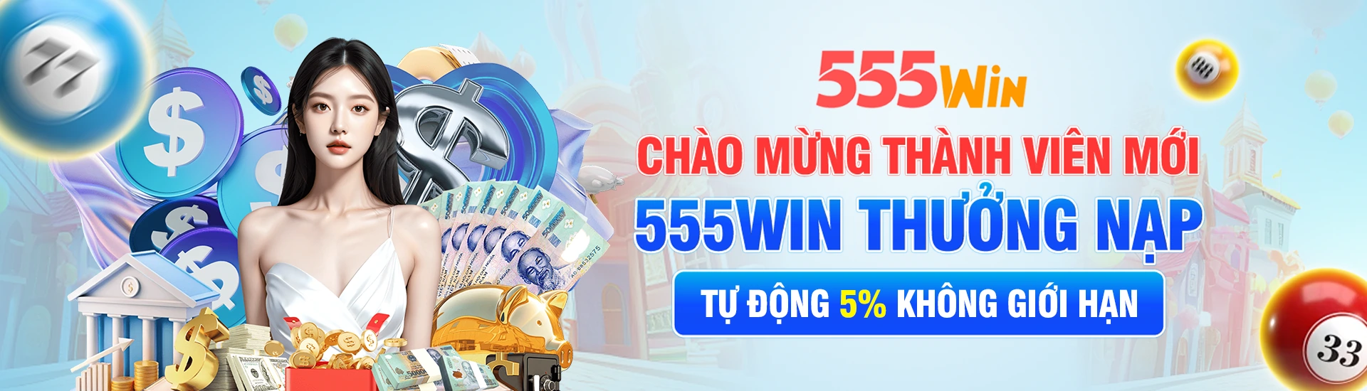 Hình ảnh thương hiệu 555Win và cổng giải trí trực tuyến